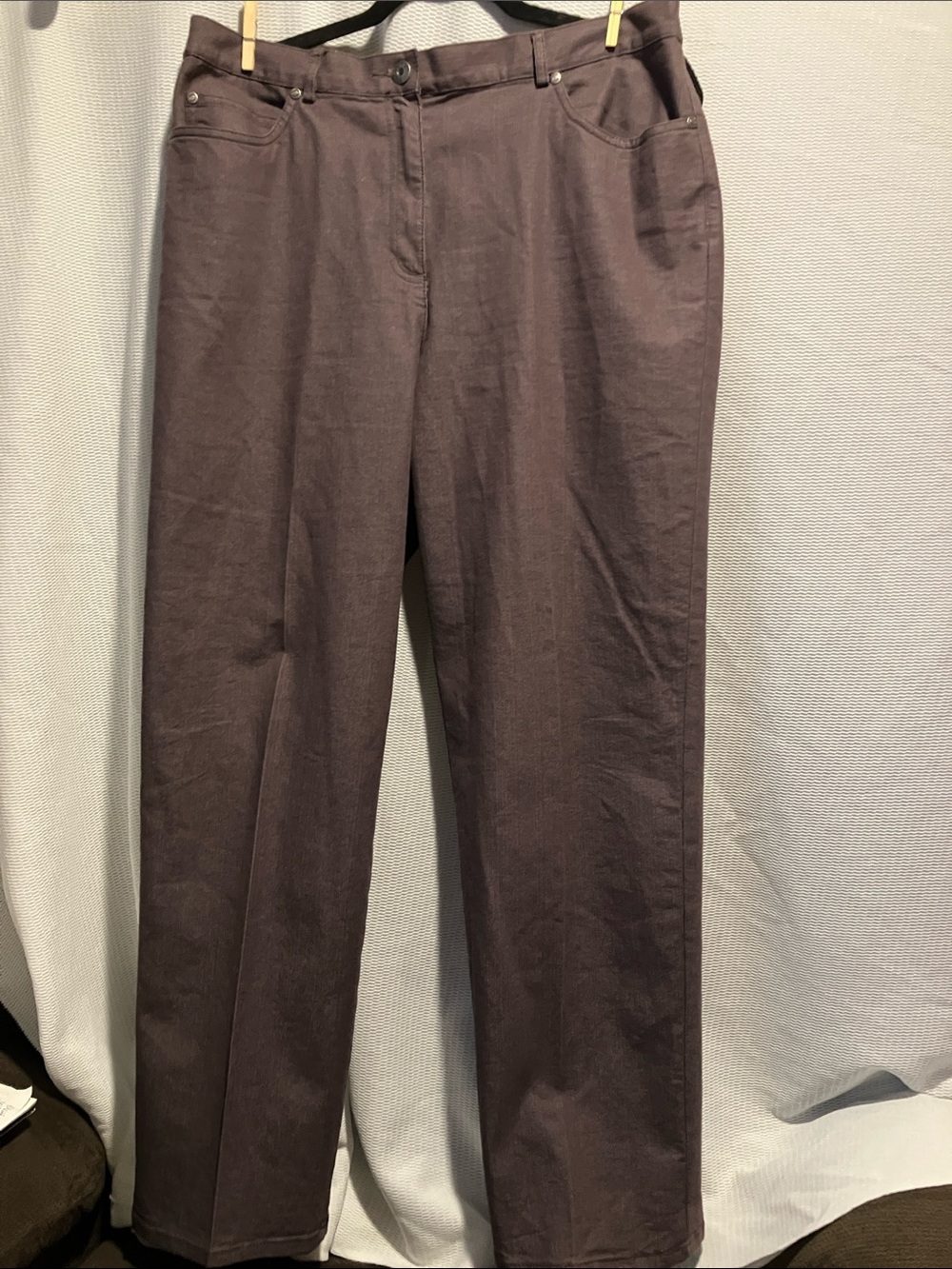 Ruby Rd. Men's Straight Leg Chinos in Brown